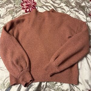 Pink Rose Women's Rust Sweater